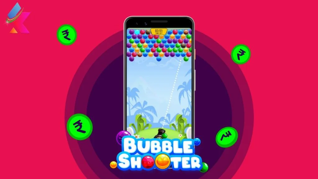 mpl bubble shooter paisa kamane wala game