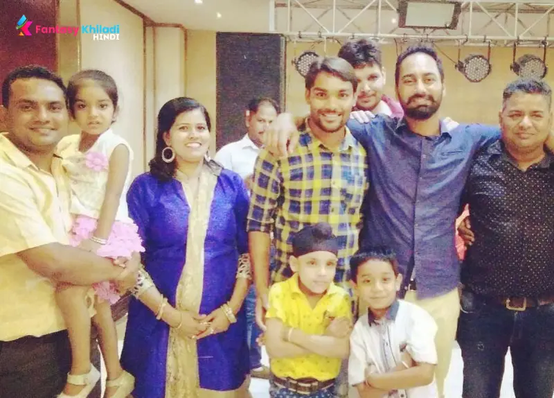 Sandeep Sharma with his Family