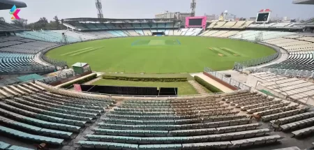 Eden Garadens Stadium Pitch report in Hindi