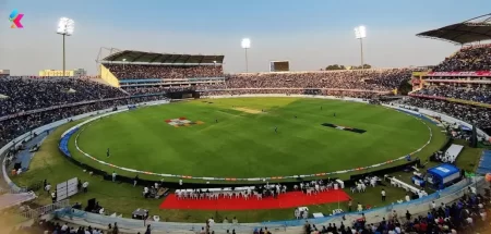 Rajiv Gandhi Cricket Stadium Pitch Report in Hindi