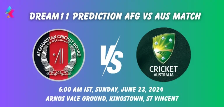 AFG vs AUS Dream11 Prediction Today Match