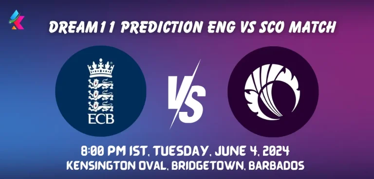 ENG vs SCO Dream11 Prediction Today Match T20 World Cup 2024