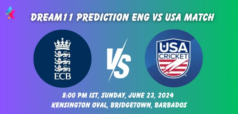 ENG vs USA Dream11 Prediction Today Match