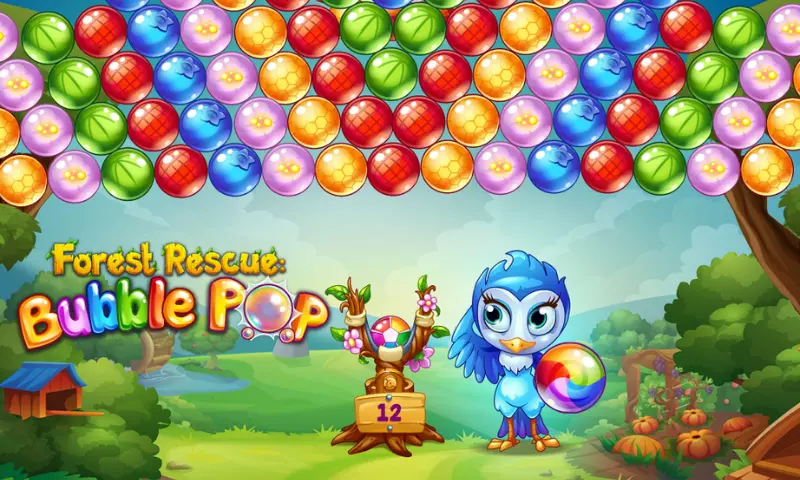 Forest Rescue: bubble shooter paisa kamane wala game online