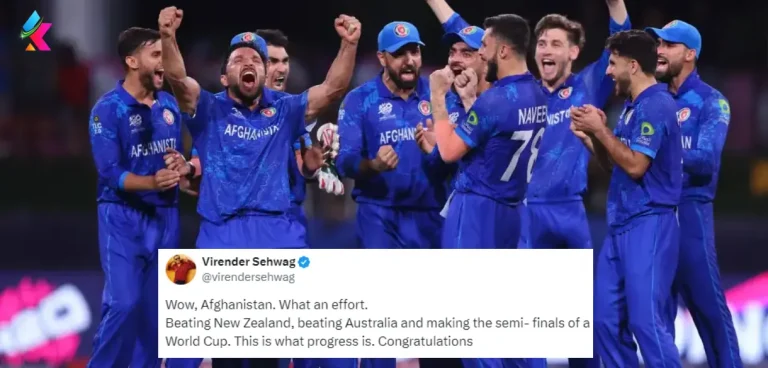 Indian Players Congratulate Afghanistan Cricket Team on Reaching T20 World Cup 2024 Semi-Finals