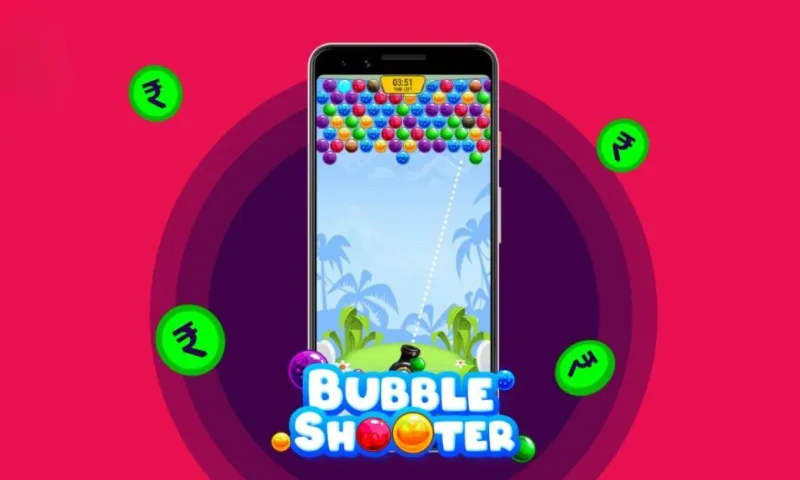 MPL bubble shooter paisa kamane wala game