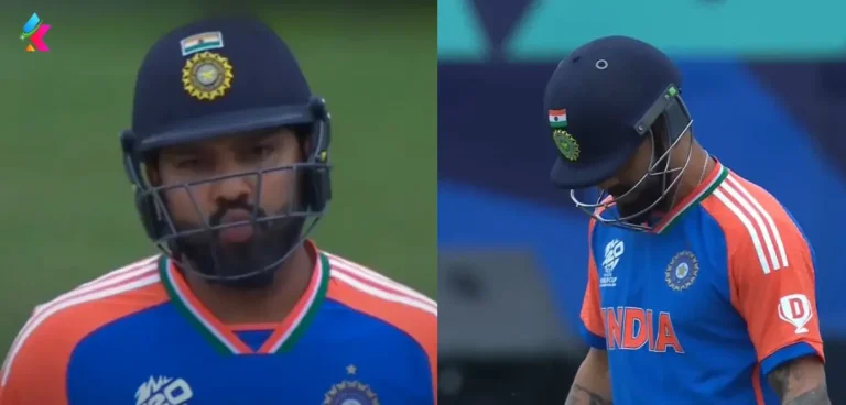 Rohit Sharma's Reaction to Virat Kohli's Golden Duck Captured on Camera During IND vs USA T20 World Cup 2024