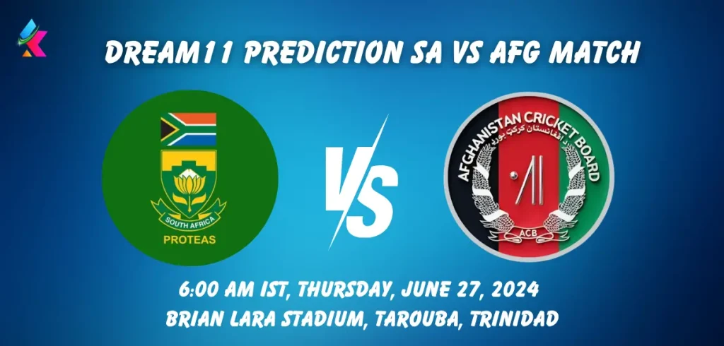 SA vs AFG Dream11 Team Prediction