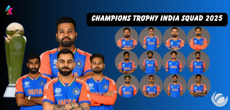 ICC Champions Trophy Team India Squad 2025